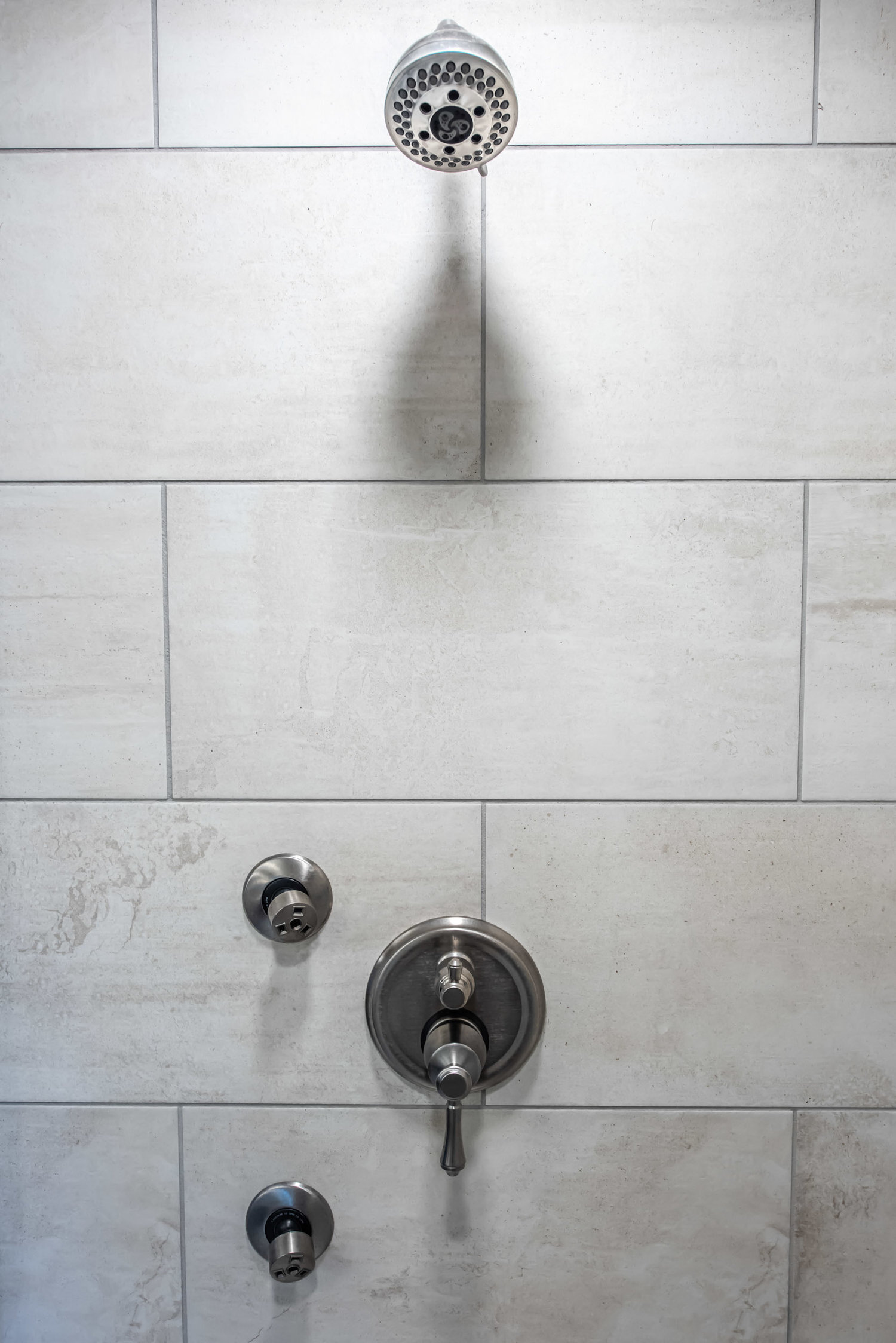 Large tile shower deals